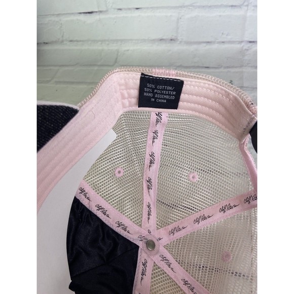 Cliff Raven Artwear Devil Ed Hardy Tattoo Embroidered Mesh Back Snapback Hat Cap - Picture 9 of 9